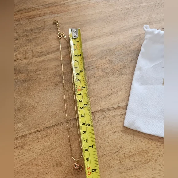 Dior Gold Interlocking Necklace - Picture 10 of 11